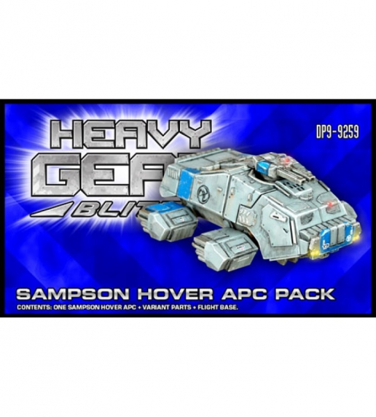 NuCoal Sampson Hover APC Pack (1 Sampson Hover APC) - resin and metal parts