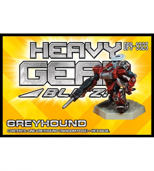 P.R.D.F. Greyhound Pack (1 Greyhound)  - metal mini