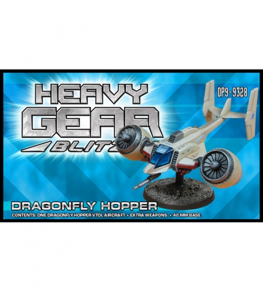 Northern Dragonfly Hopper (1 Dragonfly VTOL Aircraft) - resin & metal parts