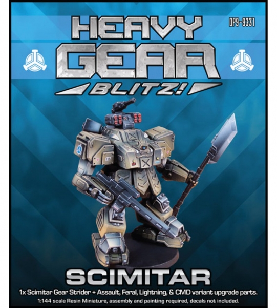 Northern Scimitar Gear Strider (1 Scimitar Gear Strider, extra variant parts and weapons) resin & me