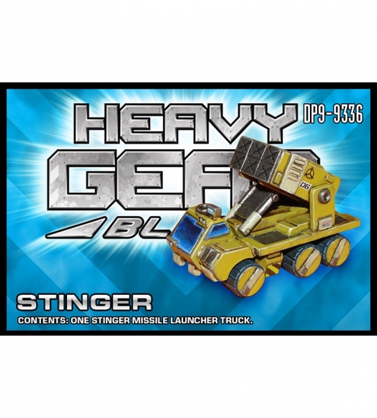 Northern Stinger Single Pack (1 Stinger Missile Launcher Camel Truck) - resin mini