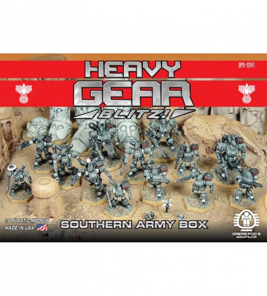 Southern Army Box (16 plastic miniatures)