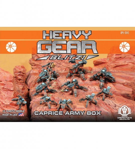 Caprice Army Box (10 plastic miniatures)