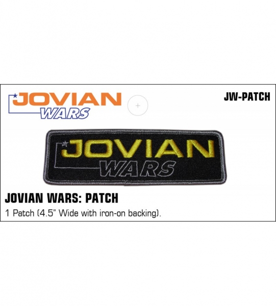 Jovian Wars Patch (4.5'' wide with iron-on backing)