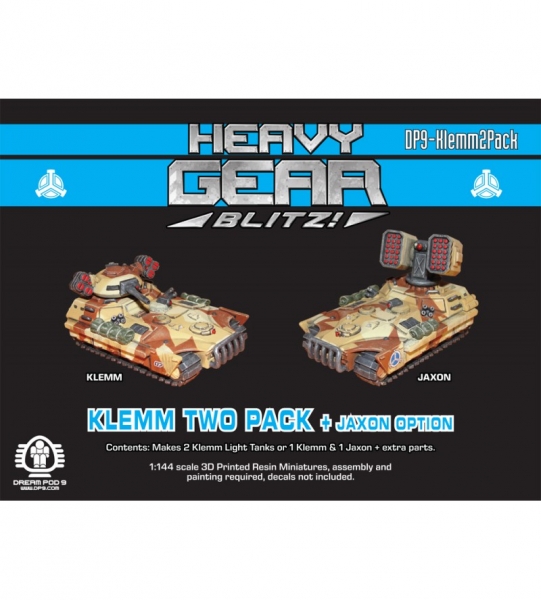 Northern Klemm Tank Two Pack + Jaxon Option (Makes 2 Klemm Tanks or 1 Klemm & 1 Jaxon) 3d Printed Re