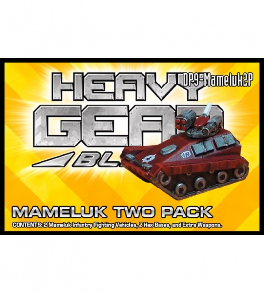 P.R.D.F. Mameluk Infantry Fighing VehicleTwo Pack (2 Mameluk, extra weapons) - resin & metal parts
