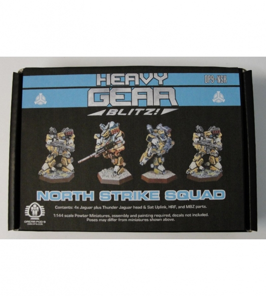 Northern Strike Squad (4 minis: 4x Jaguar) - metal minis