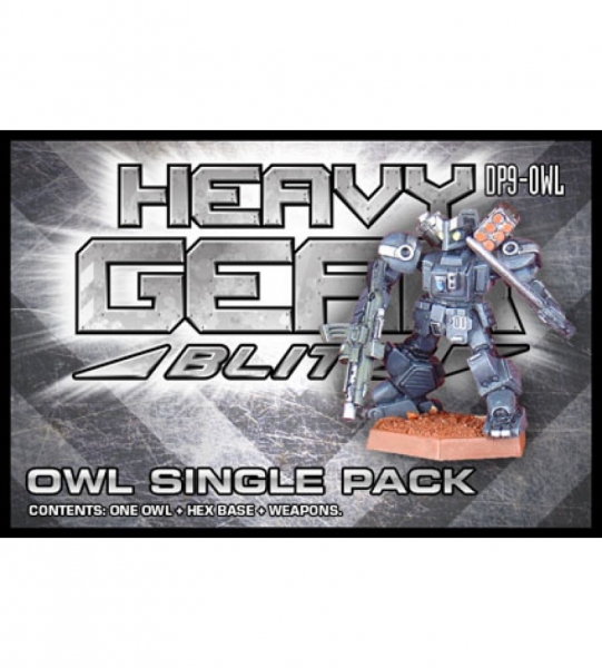 Black Talon Owl Single Pack (1 Owl, extra weapons) - metal mini