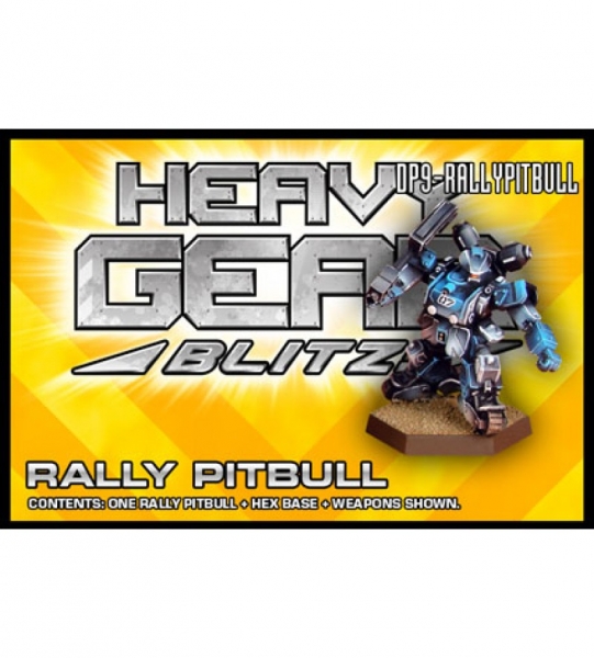 P.R.D.F. Rally Pitbull Pack (1 Rally Pitbull) HG Rally mini  - metal mini