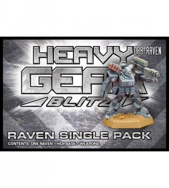 Black Talon Raven Single Pack (1 Raven, extra weapons) - metal mini