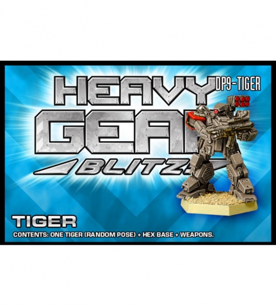 Northern Tiger Single Pack - metal mini