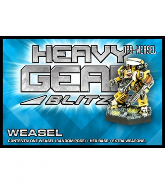 Northern Weasel Single Pack - metal mini