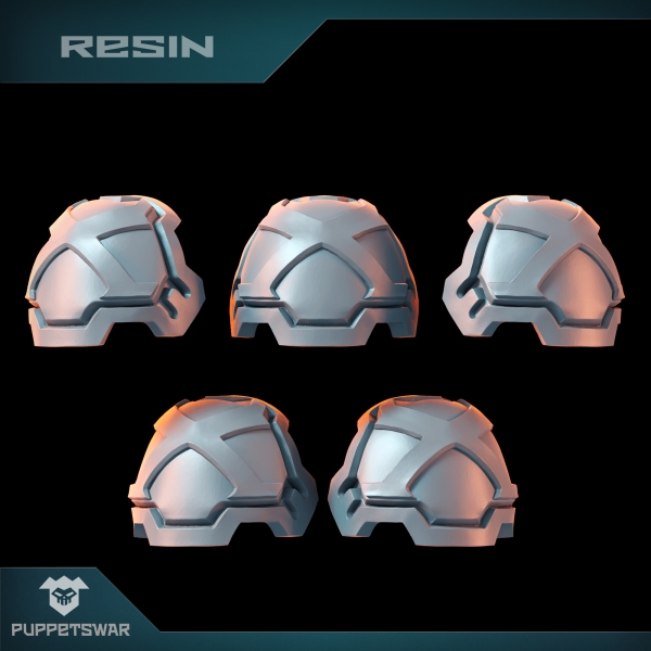 Puppetswar: (Accessory) H.I. X Shoulder Pads (5)