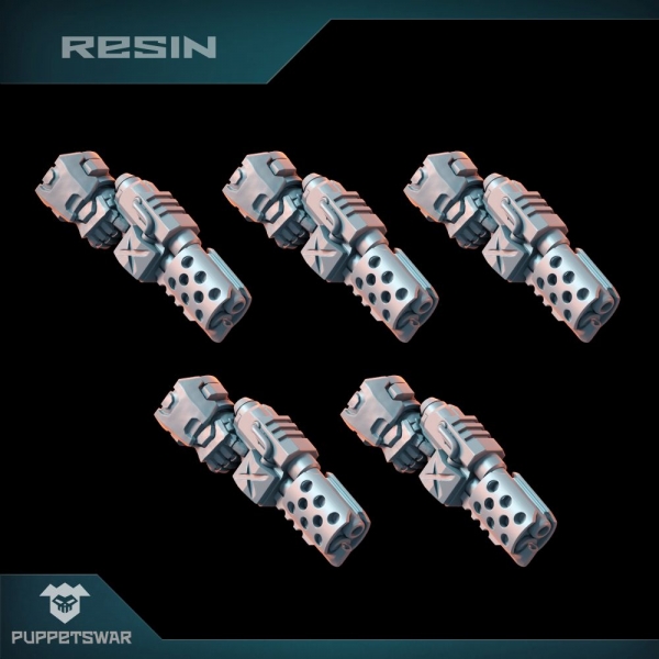 Puppetswar: (Accessory) Flame Pistols (Right) (5)