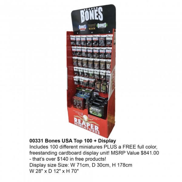 Bundle Deals: BONES USA TOP 100 + DISPLAY