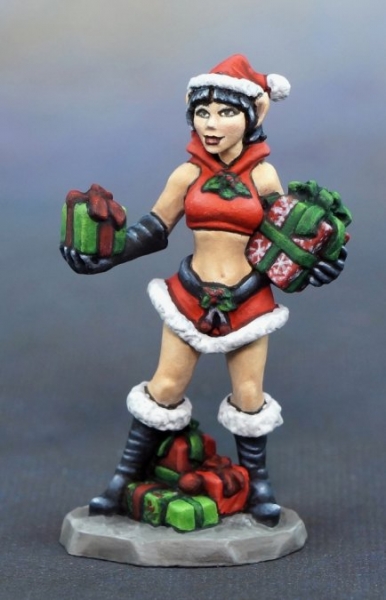 12 Days of Reaper Promotional Miniatures: Holly, Christmas Elf
