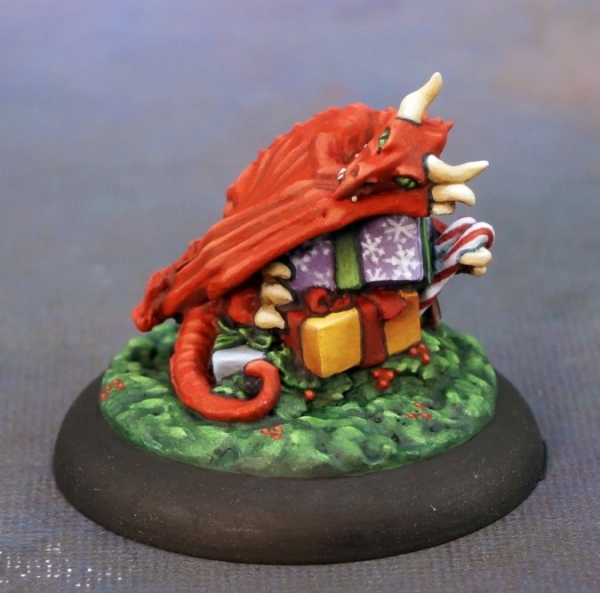 12 Days of Reaper Promotional Miniatures: Christmas Dragon Hoard