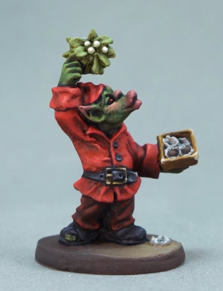 12 Days of Reaper Promotional Miniatures: Mistletoe Goblin