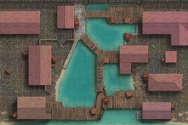 Accessories: ReaperCon Brinewind Battle Map