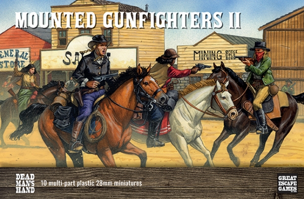 Dead Mans Hand: Plastic Mounted Gunfighters II: The Ladies