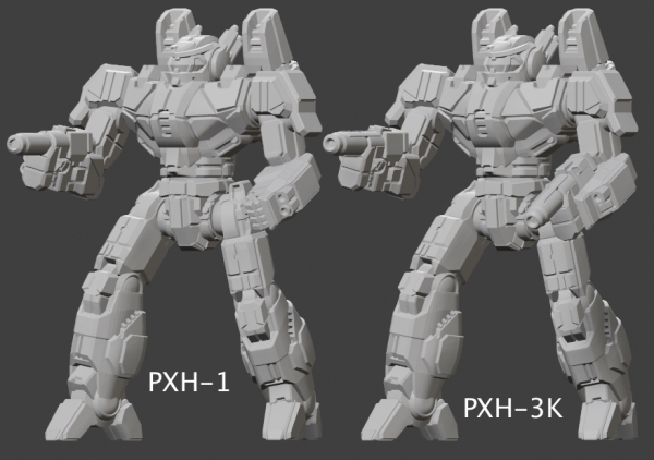 BattleTech Miniatures: Phoenix Hawk PXH-1 / 3K