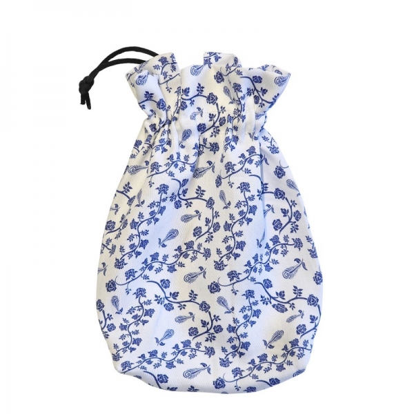 Dice Accessories: Full Art Dice Pouch: Porcelain