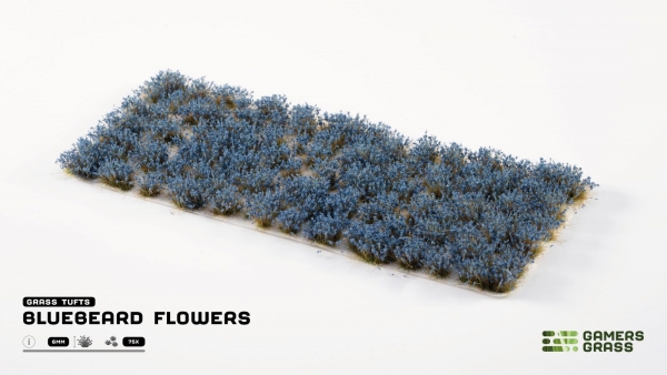 Gamer's Grass: Bluebeard Flowers