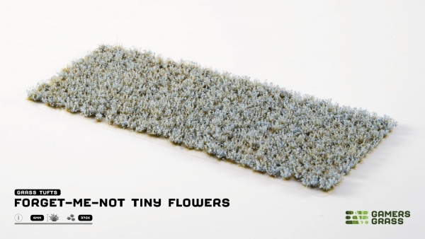 Gamer's Grass: Forget-me-not Tiny Flowers