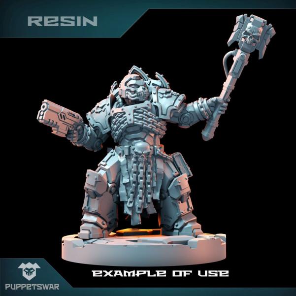 Puppetswar: (Accessory) Werewolf Helmets