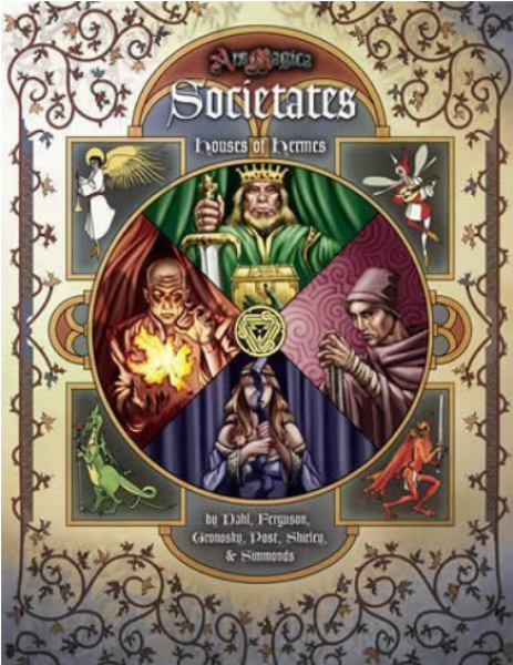 Houses of Hermes: Societates (softcover) (Ars Magica 5E)