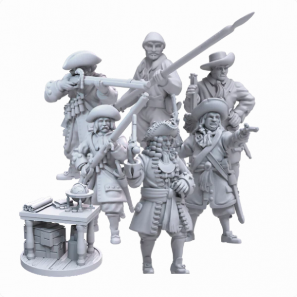 Port Royal: Forces of the Crown Faction Box