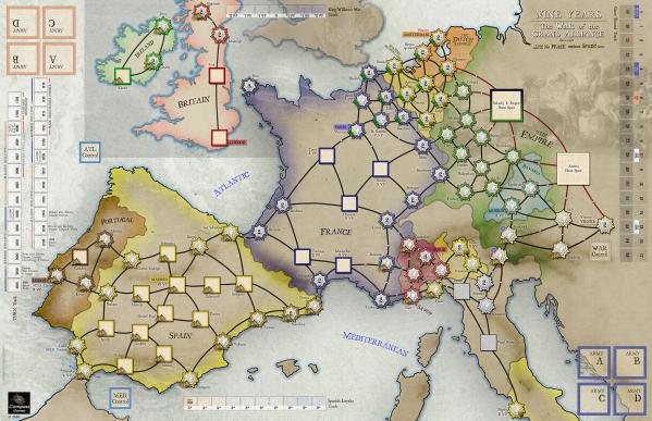 Nine Years: War of the Grand Alliance 1688-1697, Deluxe Edition