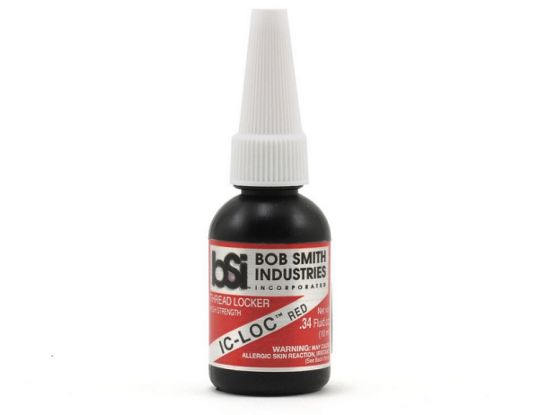 Red IC-LOC High Strength Thread Locker (.34 fl. oz.)
