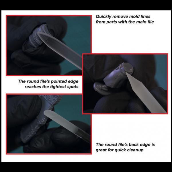 Hobby Tools: Hard Plastic Nano Files