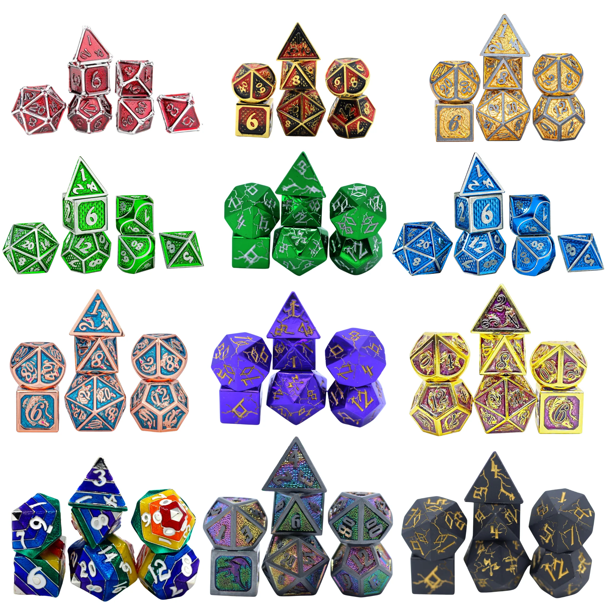 Solid Dice Variety Pack with FREE dice set and FREE Display