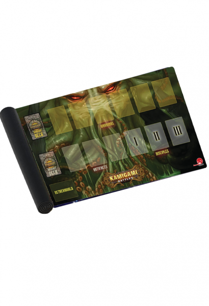 Kamigami Battles: Playmat Cthulhu Set Up