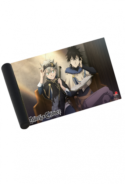 Officially Licensed Black Clover Asta & Yuno Playmat
