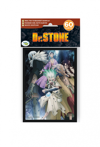 Officially Licensed Dr Stone Standard Sleeves Battle Team
