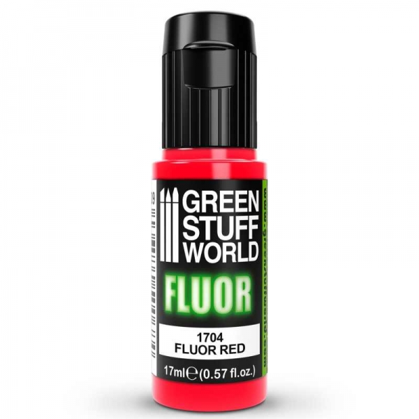 Green Stuff World: Fluor Paint RED