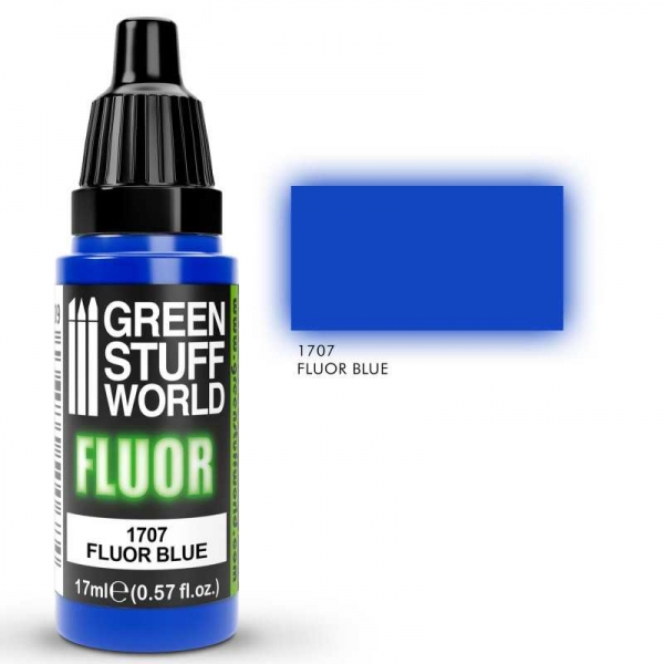 Green Stuff World: Fluor Paint BLUE