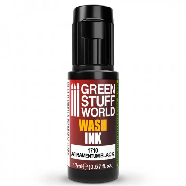 Green Stuff World: Wash Ink Atramentum Black