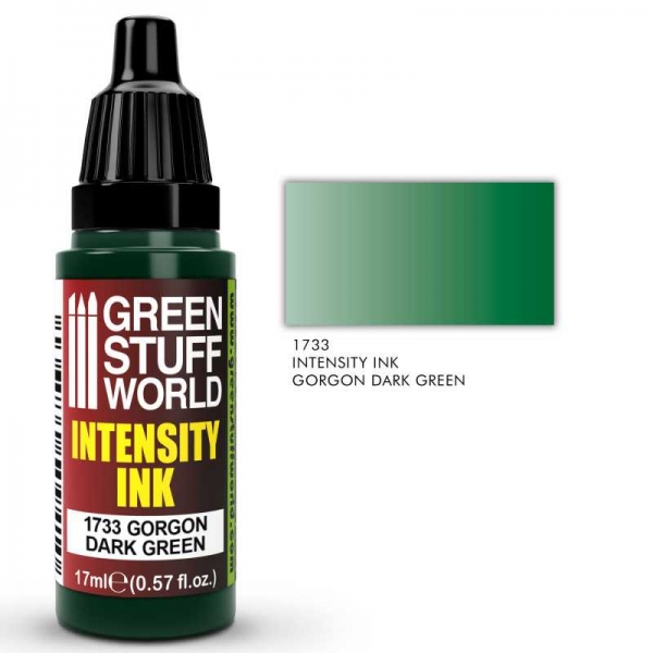 Green Stuff World: Intensity Ink GORGON DARK GREEN