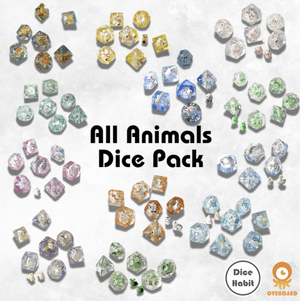 All Animals Dice Pack
