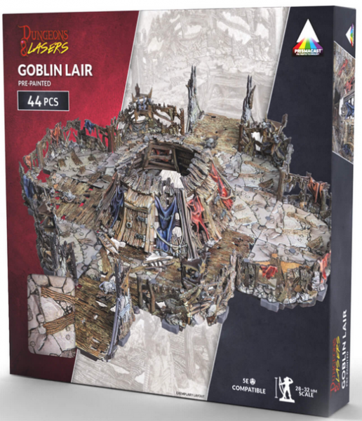 Dungeons & Lasers: Goblin Lair (Pre-painted)