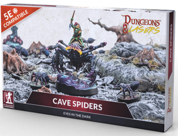 Dungeons & Lasers: Cave Spiders