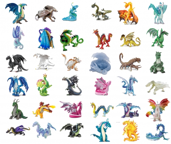 Dragon Figures Core Pack 1