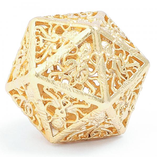 Lllithids Mind Cage - Hollow Metal - 24k gold plated