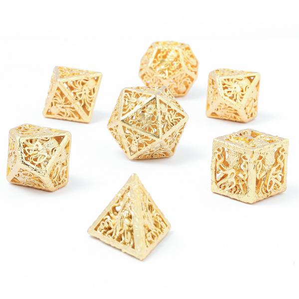 Lllithids Mind Cage - Hollow Metal - 24k gold plated