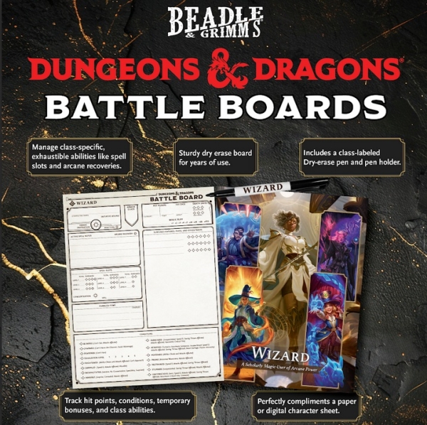 D&D Battle Board: Wizard