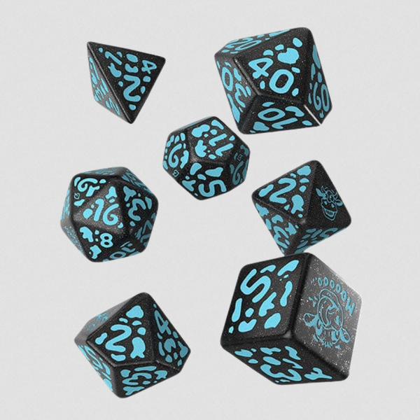 Exotic Dice: Cow Dice Set - MOOlissa (7)